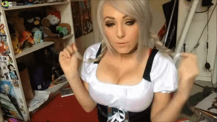 Cosplay Jessica Nigri clip