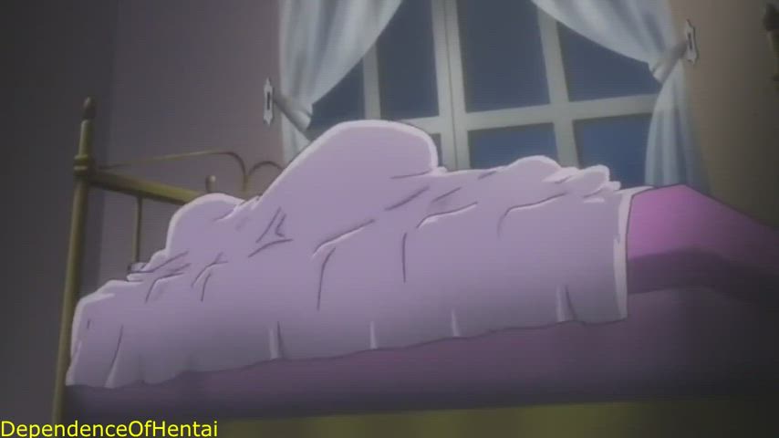 bed sex hentai lesbian clip