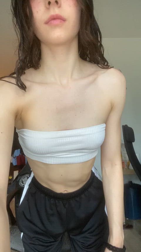 amateur cute homemade natural tits petittits petite teen tiktok tits clip