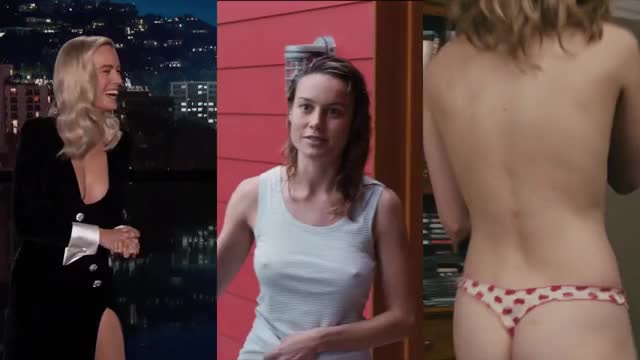 Brie Larson - compilation, Kimmel Live (12/18/19) x Digging for Fire pokies x Trouble