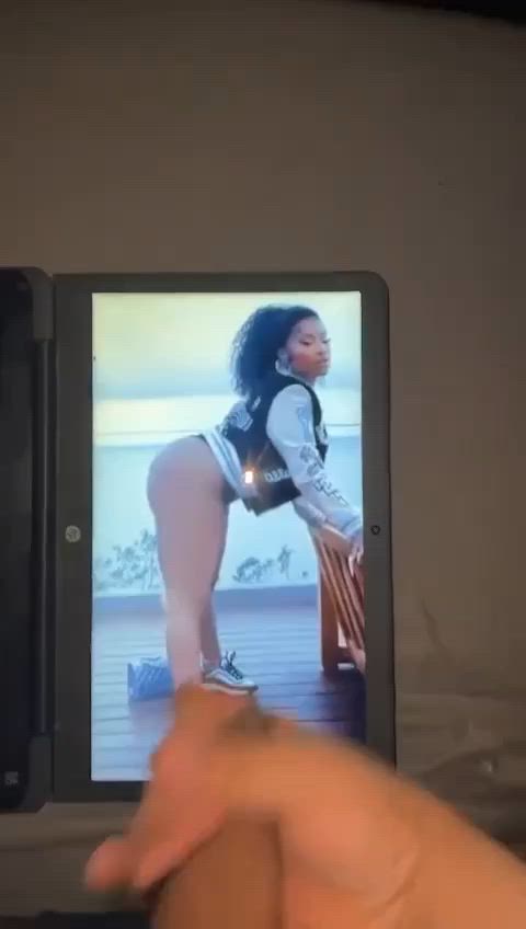 ass big tits cumshot nicki minaj clip