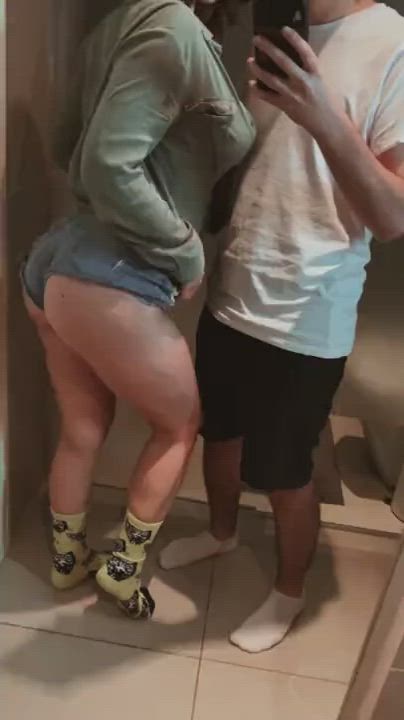 Amateur Couple TikTok Undressing clip
