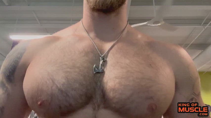 Pec closeup