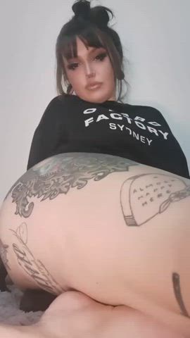 anal ass spread asshole big ass booty dildo goth pawg clip