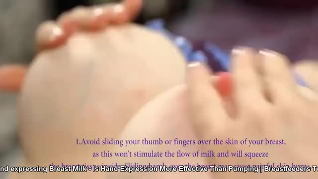 Hand expressing Breast Milk - Is Hand Expression More Effective Than Pumping | Breastfeeders