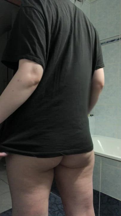 Alt Ass Booty Glasses Goth Jiggling Pale Thong clip