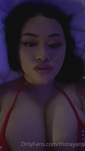 Asian Babe Big Tits OnlyFans Selfie Solo Teen Thick clip