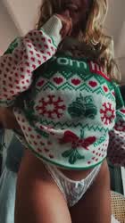 Christmas Small Tits Teen clip