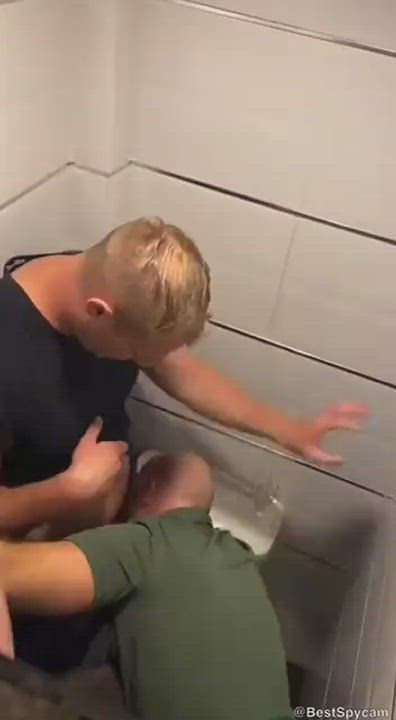 Club Foursome Gay Public Toilet clip