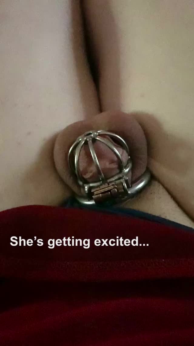 She’s getting excited...