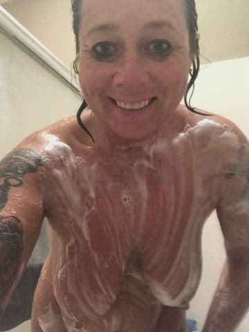 Shower Soapy Tits clip