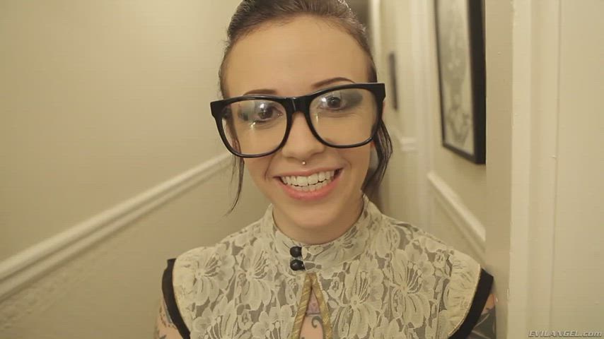 Love her glasses
