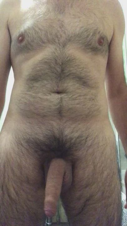 Uncut, hairy otter [47]. Daddy needs action.