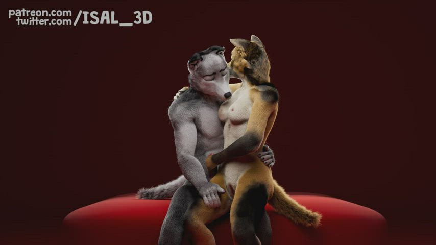 3d animation cock cuddle furry kissing mutual masturbation sensual sex tits clip