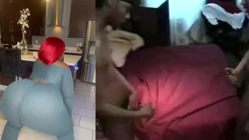bbc bbw big ass cum cumshot ebony masturbating twerking clip