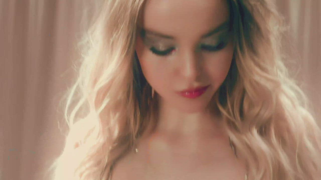 Dove Cameron keeping her tits in view for the new Music Video