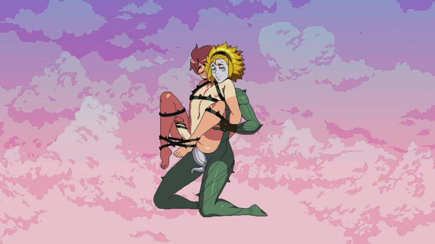animation anime bondage cartoon gay hentai loop monster cock rule34 clip