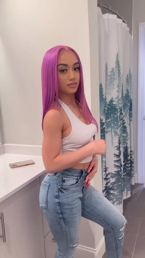 ebony latina pretty clip