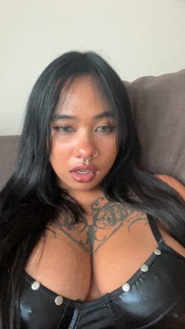 Say PEG ME if you would love to be opened up by a busty asian goth with a BWC everyday?