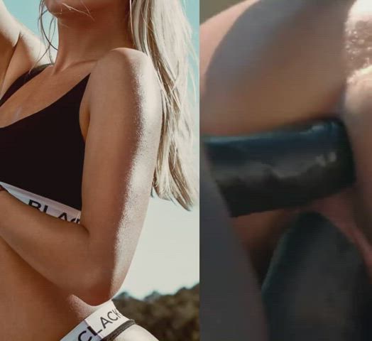 BBC BabeCock Compilation Cumshot Model Split Screen Porn White Girl clip