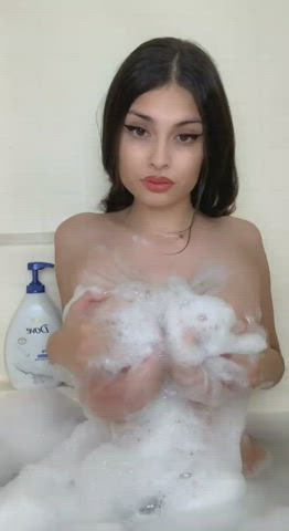 boobs busty shower wet clip