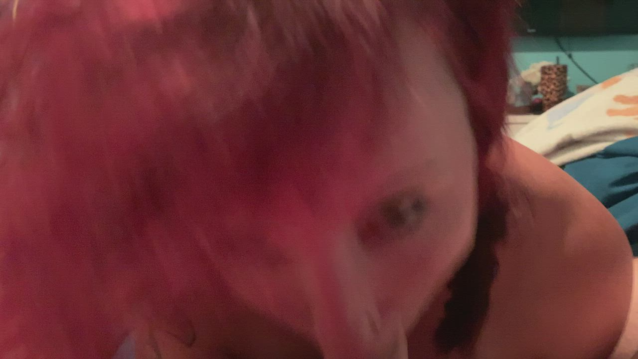 Blowjob Cum Cum In Mouth Emo Eye Contact Pierced Piercing Redhead Tattoo clip