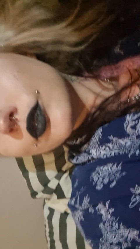 emo goth onlyfans tattooed thick-booty clip