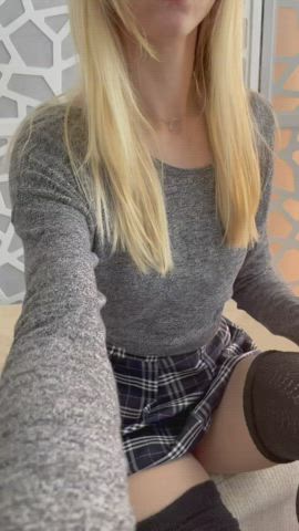 Anyone want to fuck me after class?