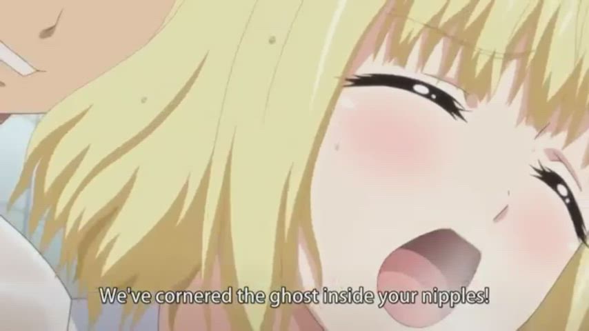 anime big tits blonde cheating cumshot hentai rubbing clip