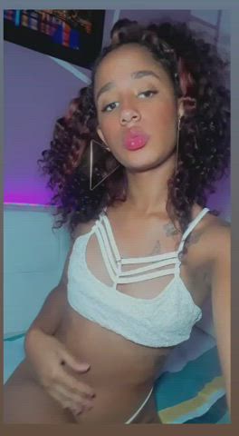 belly button curly hair petite skinny small nipples small tits tattoo tits clip