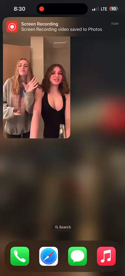 flashing nipslip tiktok clip