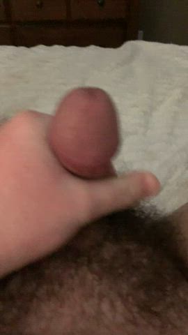 cumshot hairy cock jerk off orgasm clip