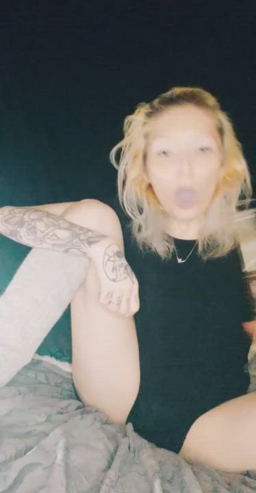 Blonde Clothed OnlyFans Pale Tattoo clip