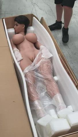 Unboxing a Sex Doll