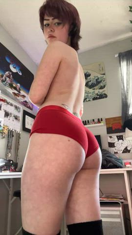 My booty always eats up my boy shorts