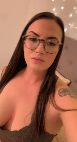 camgirl glasses milf nurse tease clip