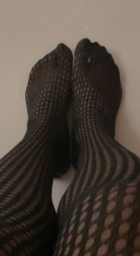 feet feet fetish fishnet foot foot fetish foot worship footjob stockings clip