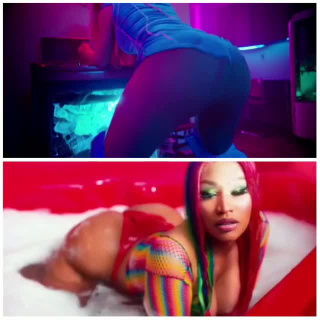 Battle of the fake asses: Iggy Azalea vs Nicki Minaj