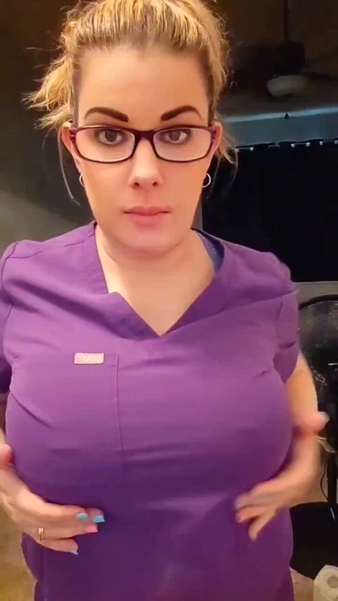 big tits blonde hotnursefla milf nurse clip