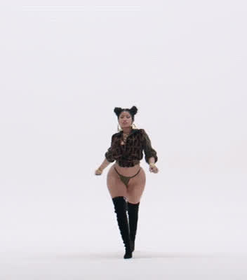 Big Ass Big Tits Celebrity Ebony Nicki Minaj clip