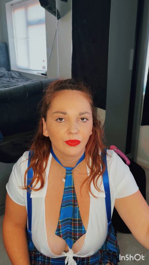 Part 1 - Naughty School Girl smoking and fantasising about fucking her teacher.