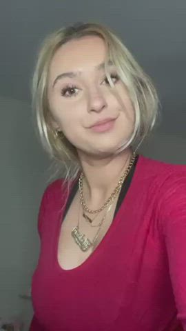 big tits blonde tiktok clip