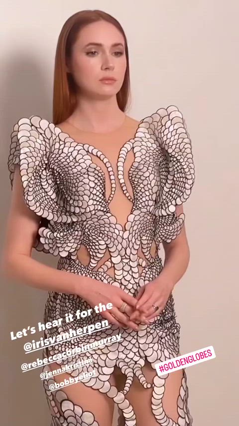 karen gillan legs redhead tall clip