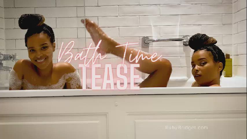 Bath Time Tease | you serve Me well as My bath time attendant, but don’t think