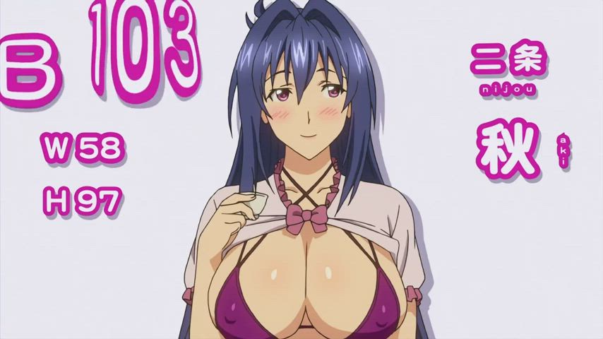 anime boobs bouncing tits clip