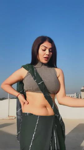 Belly Button Chubby Desi clip