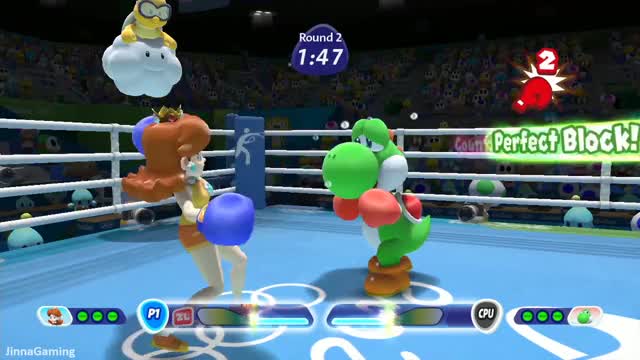 Mario & Sonic at the Rio 2016 Olympic Games Boxing #6 Daisy, Peach, Lugi, Mario