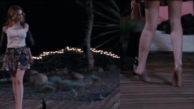 Anna Kendrick - Digging for Fire (2015) - split-screen mini-loop (2/2) - bending
