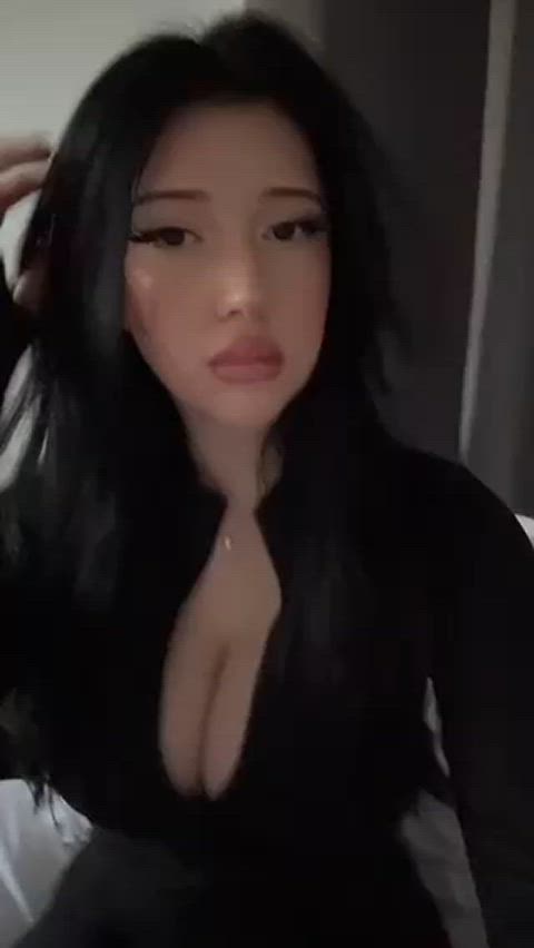 boobs cute emo teen goth-girls just-boobs clip