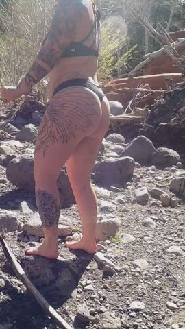 ass big ass booty brunette cute pawg tattoo thick tattedphysique clip